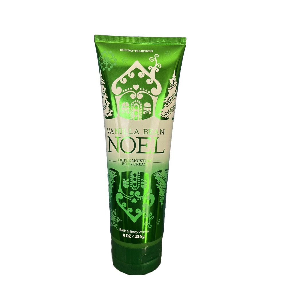 Bath & Body Works Vanilla Bean Body Cream Noel Triple Moisture Holiday Tradition